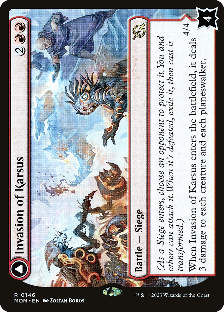 Invasion of Karsus // Refraction Elemental (PRE-146S) - rare - Foil