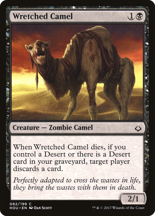 Wretched Camel (HOU-082) - common - Foil