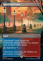 Spirebluff Canal (SLD-1373) - rare (Borderless) - Foil