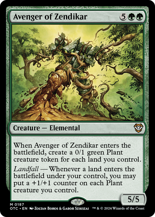 Avenger of Zendikar (OTC-187) - mythic