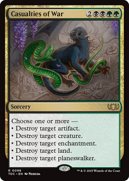 Casualties of War (TDC-098) - rare