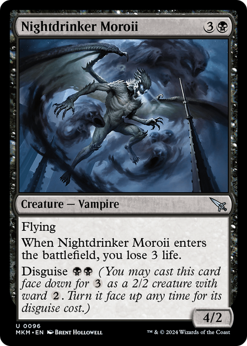Nightdrinker Moroii (MKM-096) - uncommon - Foil
