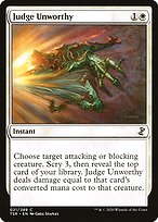 Judge Unworthy (TSR-021) - common