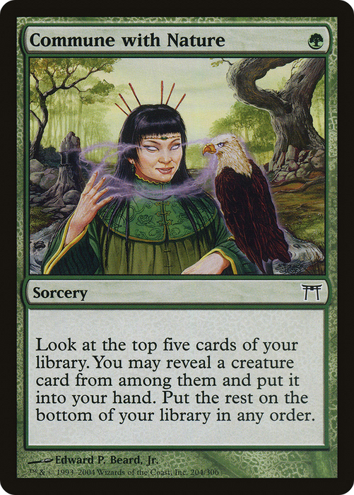 Commune with Nature (CHK-204) - common - Foil