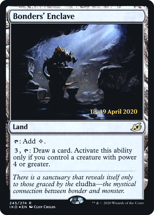 Bonders' Enclave (PRE-245S) - rare - Foil