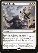 Single Combat (WAR-030) - rare
