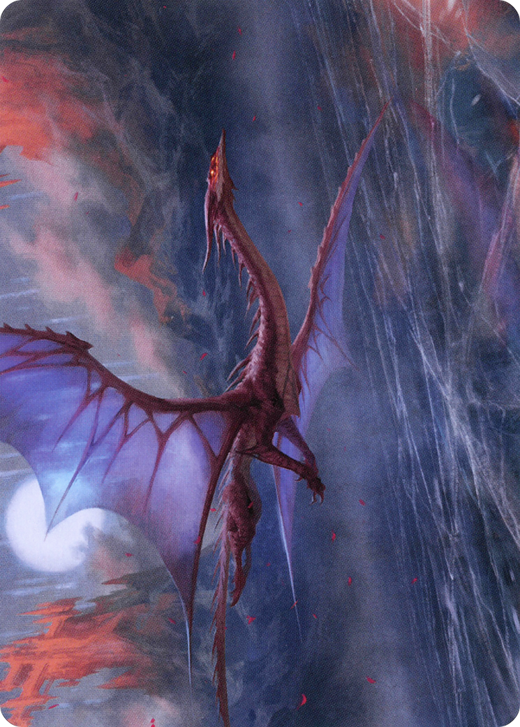 Manaform Hellkite // Manaform Hellkite (AVOW-046) - common (Borderless) - Foil