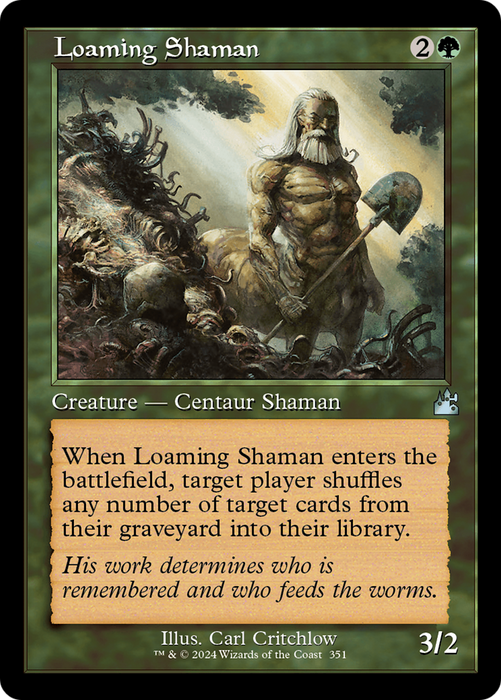 Loaming Shaman (RVR-351) - uncommon - Foil