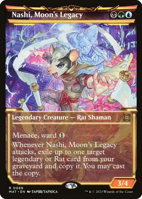 Nashi, Moon's Legacy (MAT-089) - rare: (Showcase) - Foil