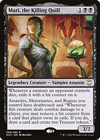 Mari, the Killing Quill (NCC-089) - rare - Foil