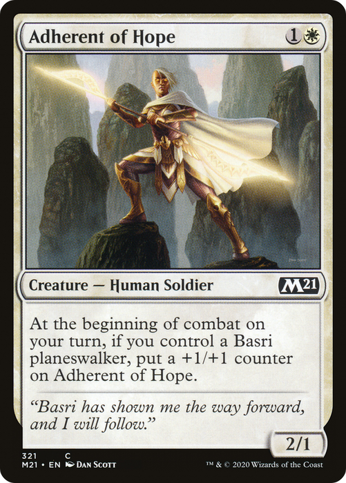 Adherent of Hope (M21-321) - common