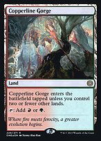 Copperline Gorge (PRE-249S) - rare - Foil