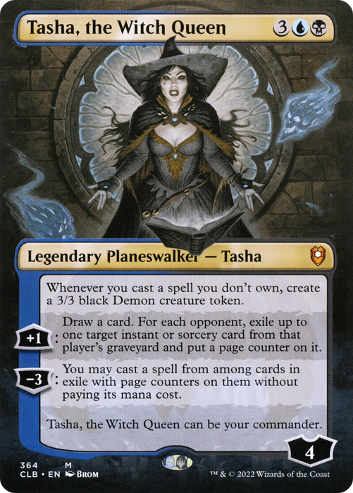 Tasha, the Witch Queen (CLB-364) - mythic (Borderless)