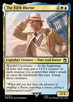 The Fifth Doctor (WHO-732) - rare - Foil