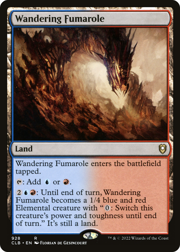 Wandering Fumarole (CLB-928) - rare