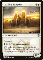 Dazzling Ramparts (KTK-006) - uncommon - Foil