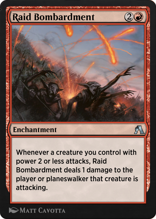 Raid Bombardment (ANB-082) - uncommon