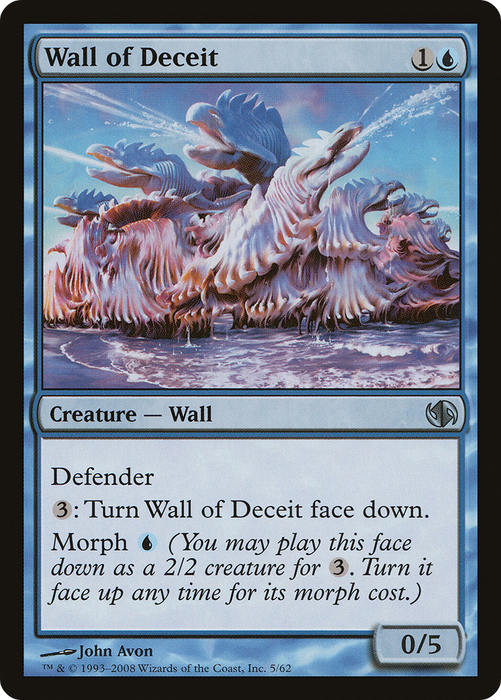 Wall of Deceit (DD2-005) - uncommon