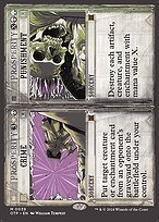 Crime // Punishment (OTP-039) - mythic: (Showcase) (Borderless) - Foil