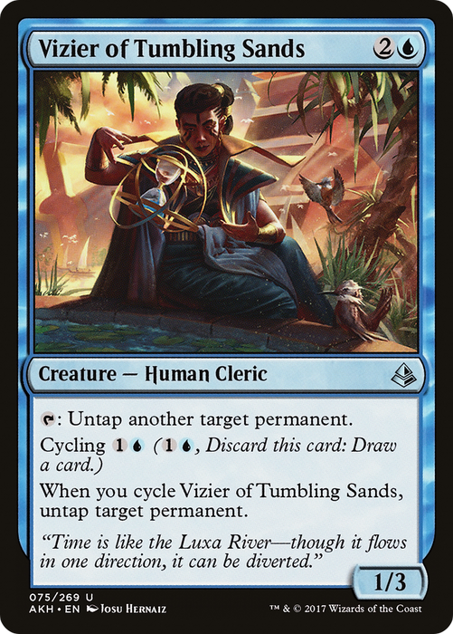 Vizier of Tumbling Sands (AKH-075) - uncommon