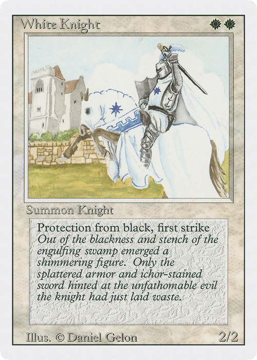 White Knight (3ED-044) - uncommon