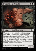 Overzealous Muscle (OTJ-097) - common