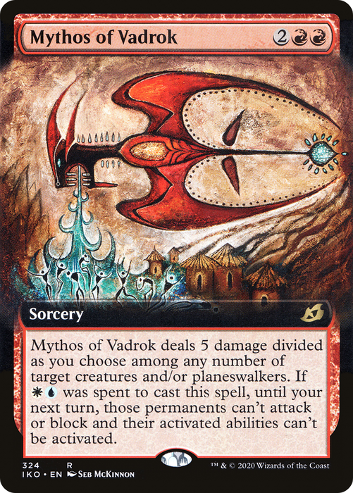 Mythos of Vadrok (IKO-324) - rare: (Extended Art)