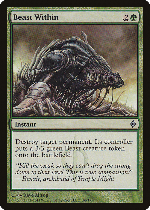 Beast Within (NPH-103) - uncommon - Foil