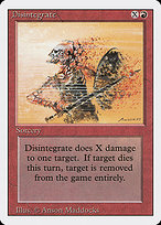 Disintegrate (3ED-142) - common