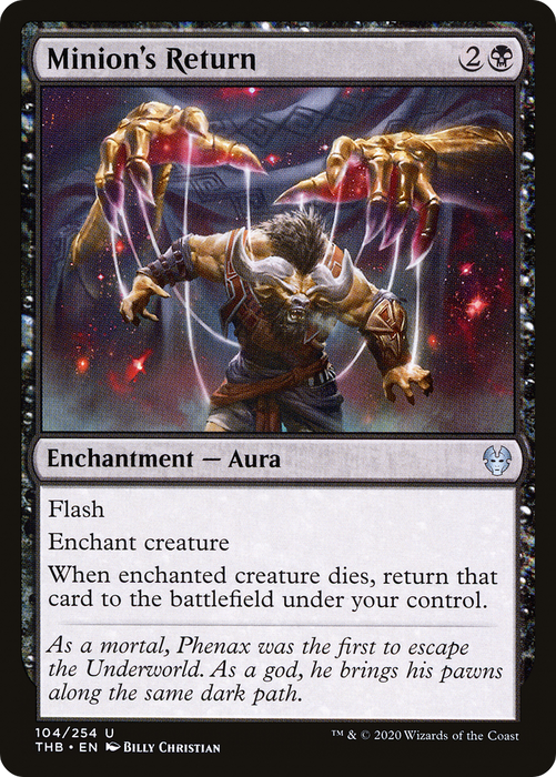 Minion's Return (THB-104) - uncommon