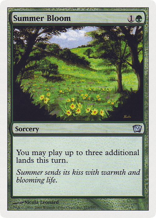 Summer Bloom (9ED-273) - uncommon