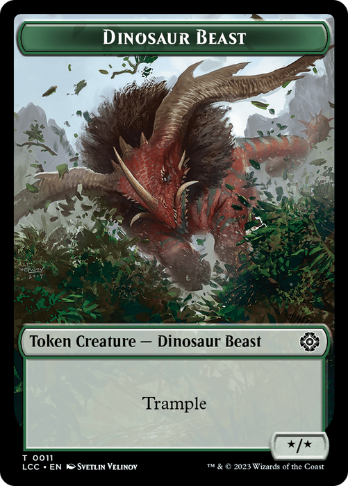 Dinosaur Beast (TLCC-011) - common - Foil