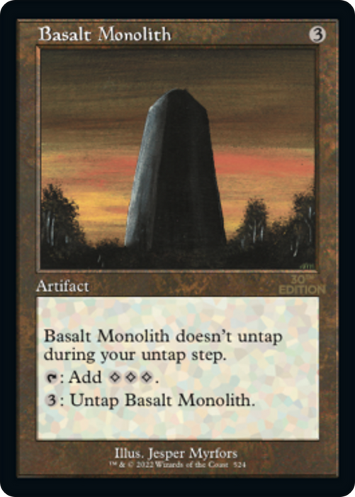 Basalt Monolith (30A-524) - uncommon