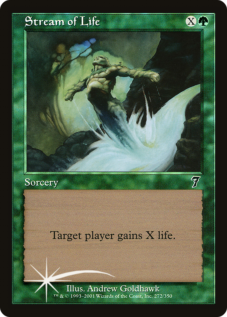 Stream of Life (7ED-272★) - common - Foil