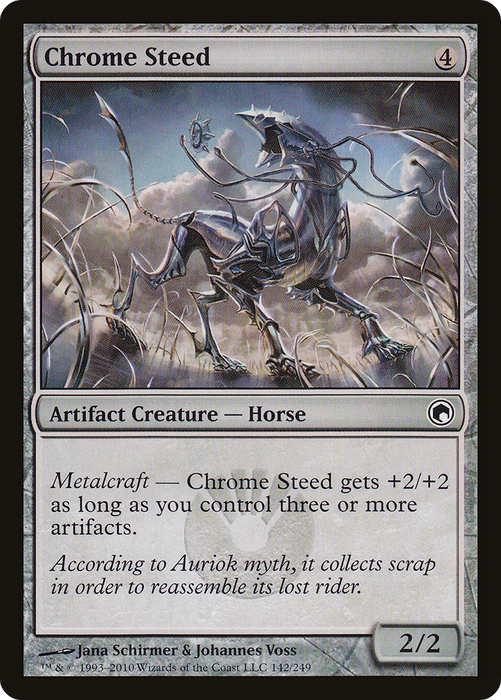 Chrome Steed (SOM-142) - common - Foil
