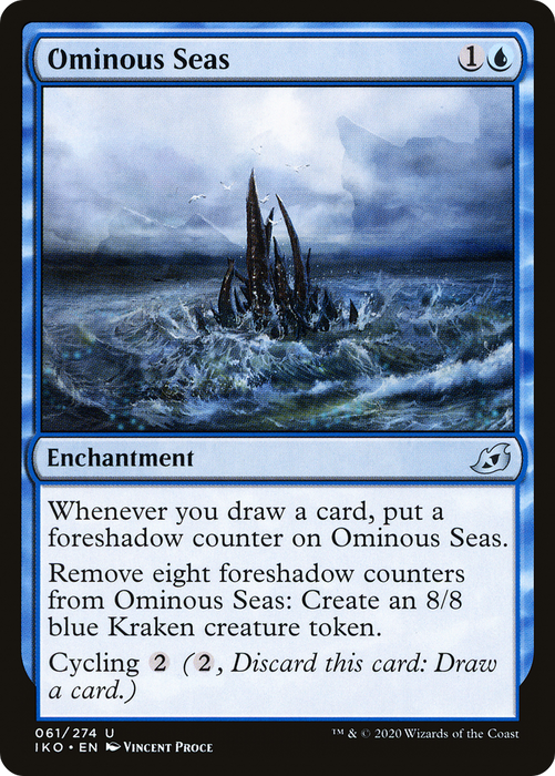 Ominous Seas (IKO-061) - uncommon - Foil