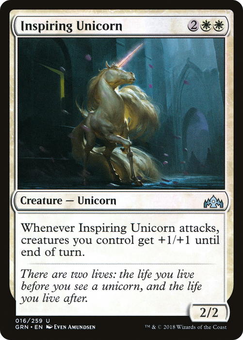 Inspiring Unicorn (GRN-016) - uncommon
