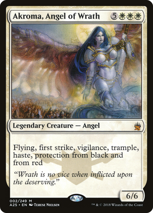 Akroma, Angel of Wrath (A25-002) - mythic