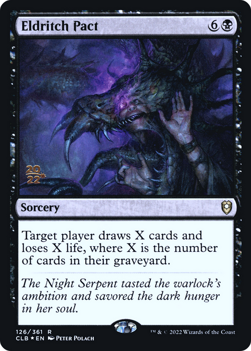Eldritch Pact (PRE-126S) - rare - Foil