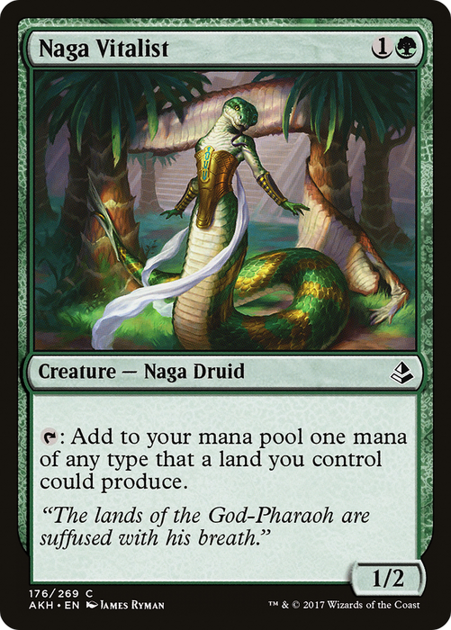 Naga Vitalist (AKH-176) - common - Foil