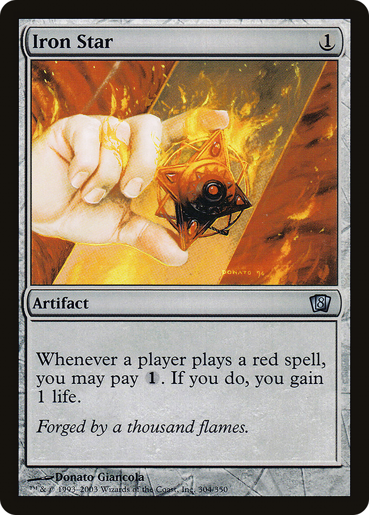 Iron Star (8ED-304★) - uncommon - Foil