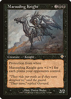 Marauding Knight (INV-110) - rare - Foil