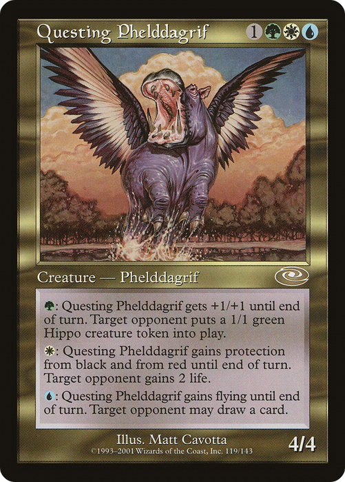 Questing Phelddagrif (PLS-119) - rare - Foil