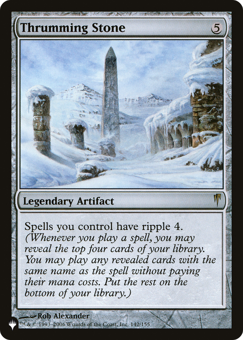 Thrumming Stone (LIST-CSP-142) - rare