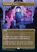 Command Tower (SLD-1496) - rare (Borderless)