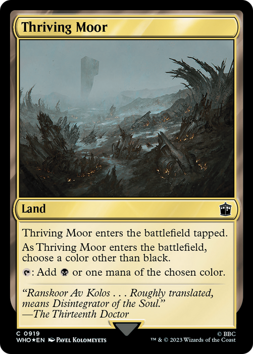 Thriving Moor (WHO-919) - common - Foil