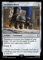 Swiftfoot Boots (PIP-770) - uncommon - Foil