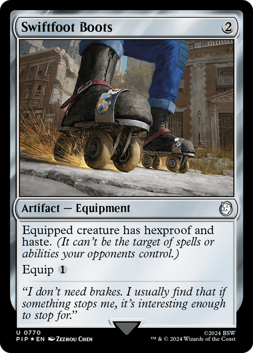 Swiftfoot Boots (PIP-770) - uncommon - Foil