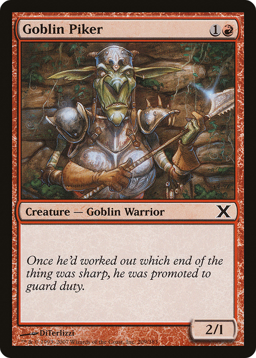 Goblin Piker (10E-209) - common