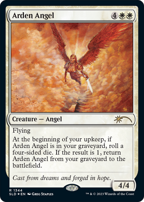 Arden Angel (SLD-1344) - rare - Foil